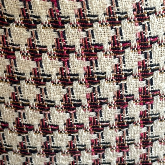 Anthropologie Maeve Bobbie Pink Plaid Flounced Mini Skirt in Size 6 - Picture 5 of 12